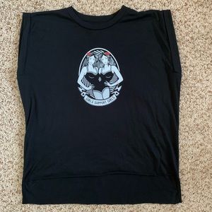 *SOLD* “Girls Support Girls” cap sleeve shirt